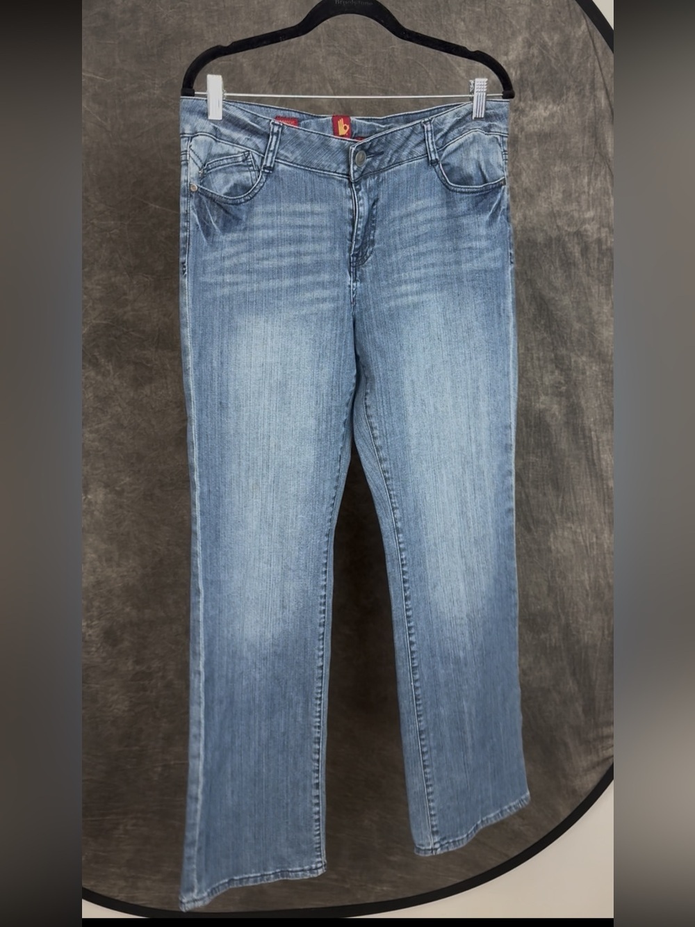 Sassoon Ooh La La Bootcut Jeans | Y2K Embellished Pocket Denim | Size 10 NWT - Picture 3 of 7